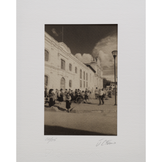 Plaza de la catedral en san Cristóbal de las Casas